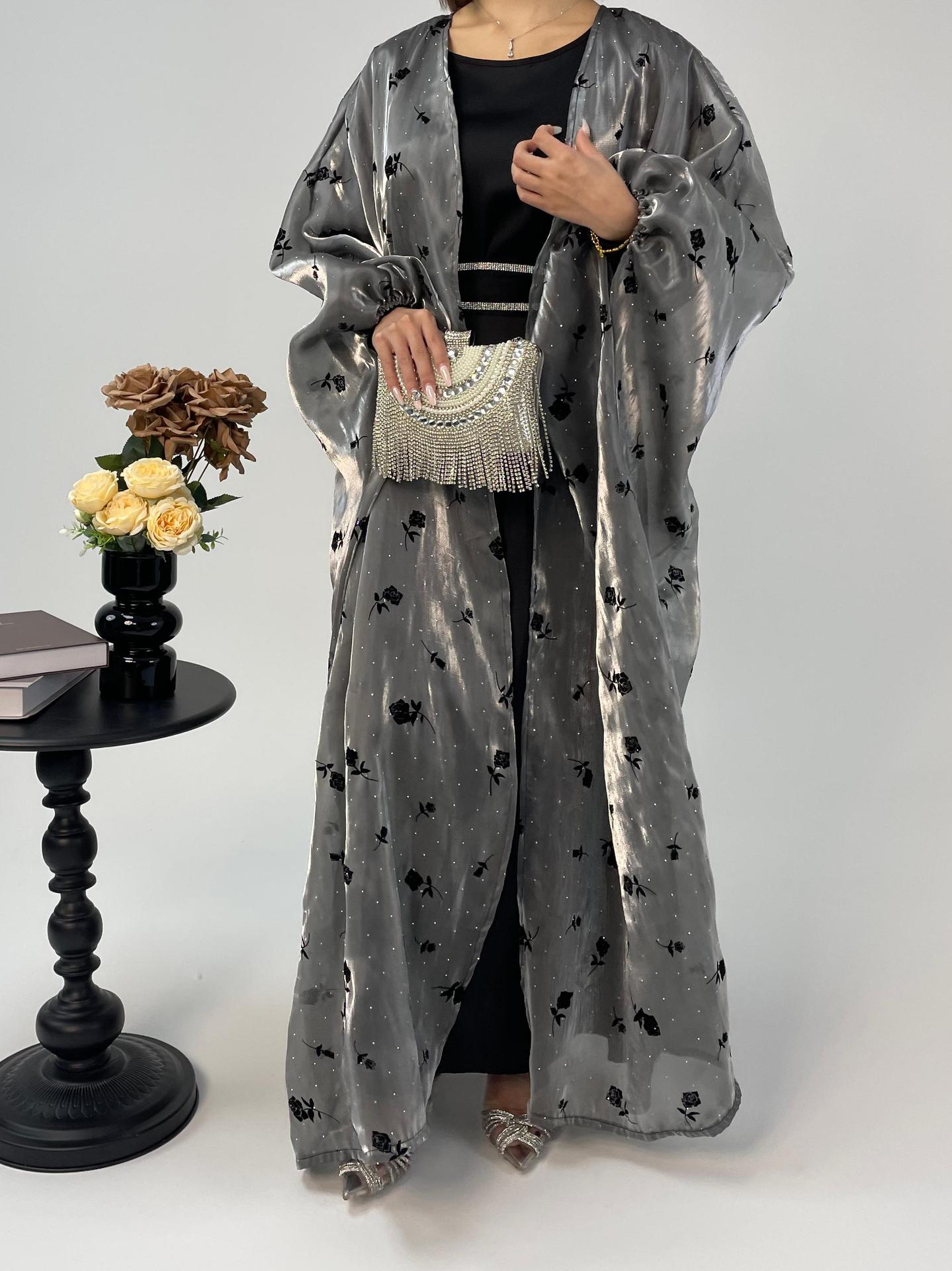 Elegant Rose Skirt Set