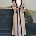 Elegant Cardigan Robe Abayas