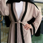 Elegant Cardigan Robe Abayas