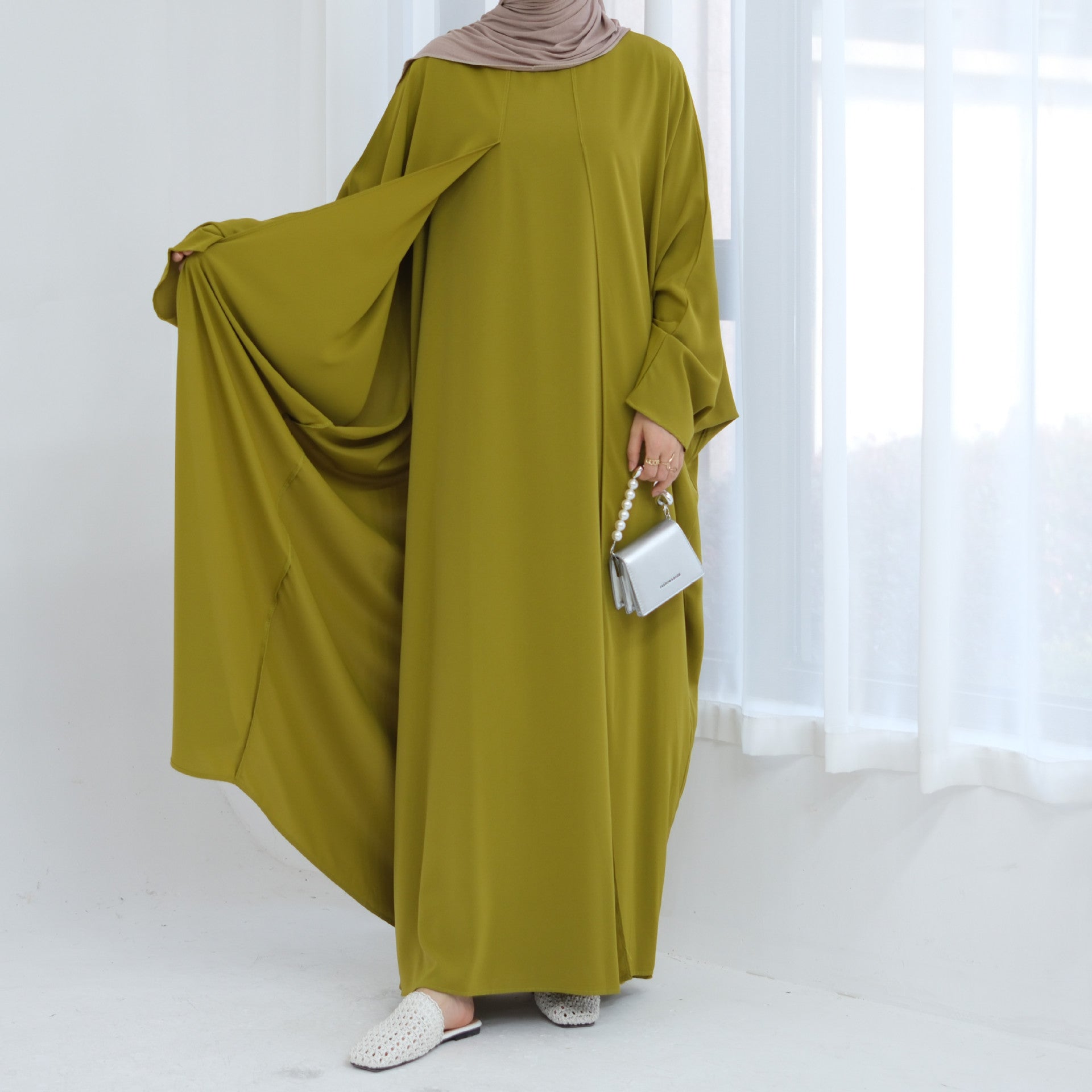 2 IN 1 Cape Style Abaya