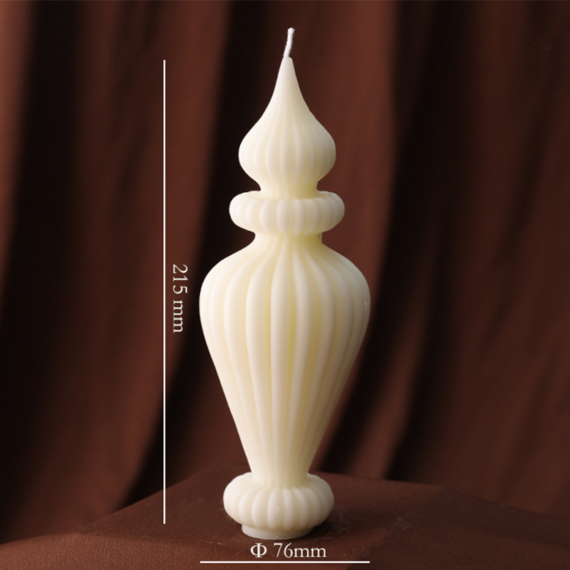Moon Star Castle Candle for Ramadan Decor