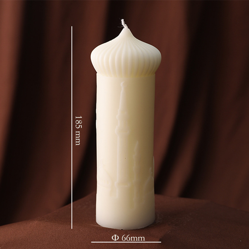 Moon Star Castle Candle for Ramadan Decor