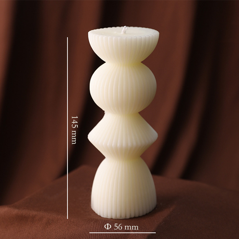 Moon Star Castle Candle for Ramadan Decor