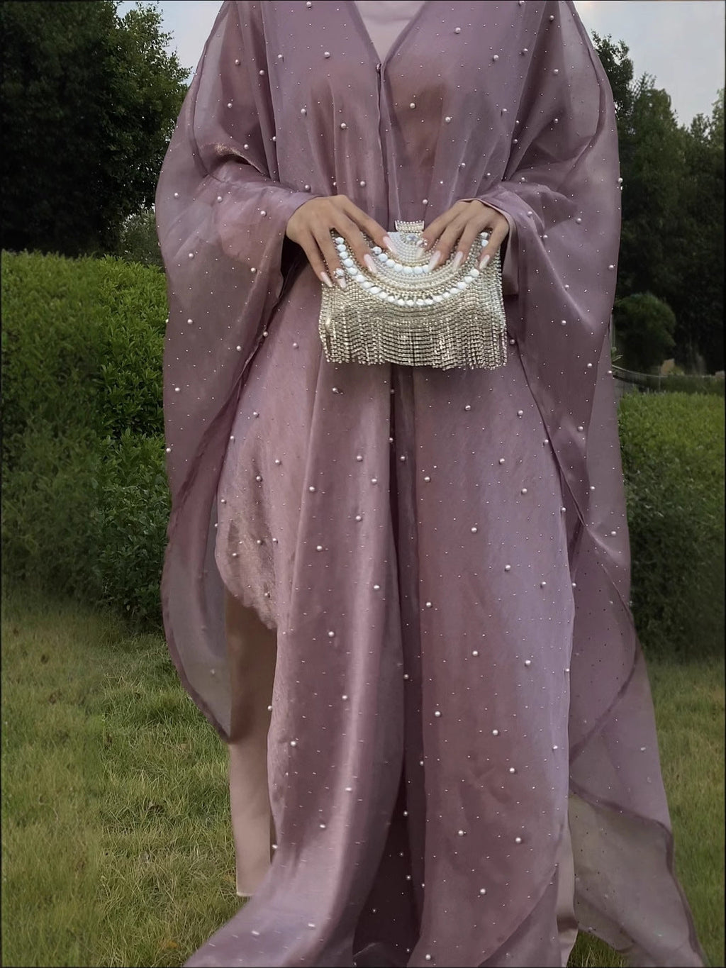 2 Pcs Star Light Abaya