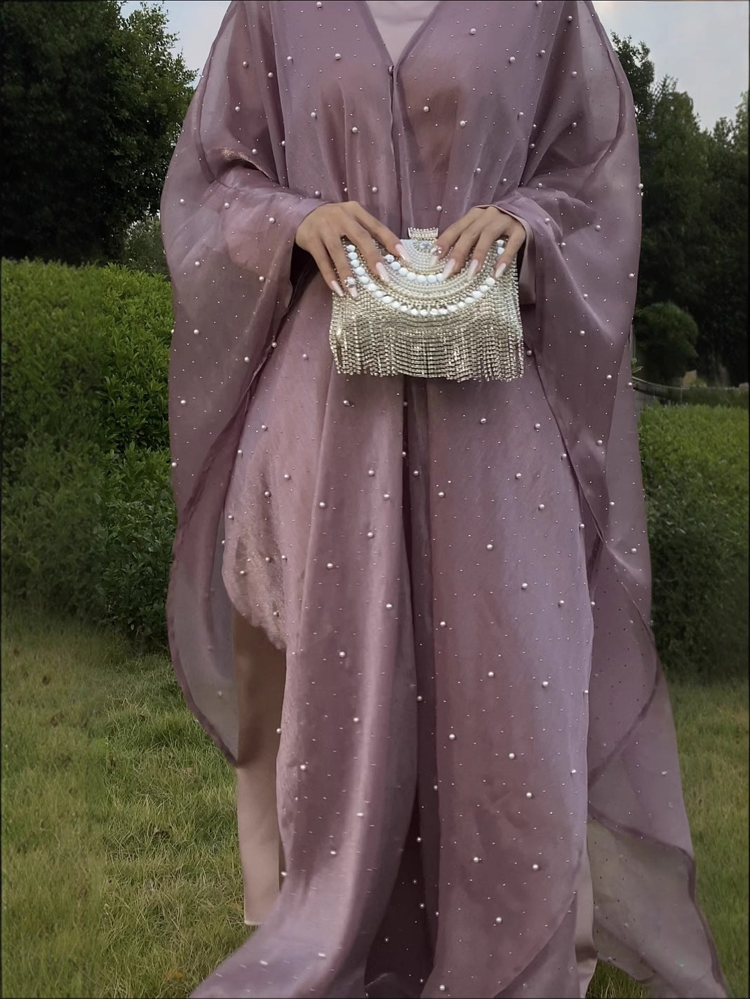 2 Pcs Star Light Abaya