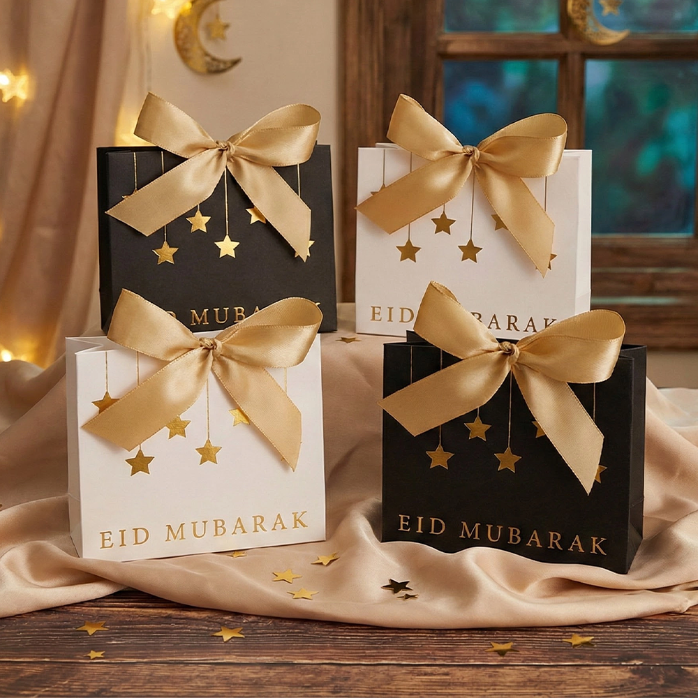Ramadan Foil Stamped Gift Box 10 Pcs S908