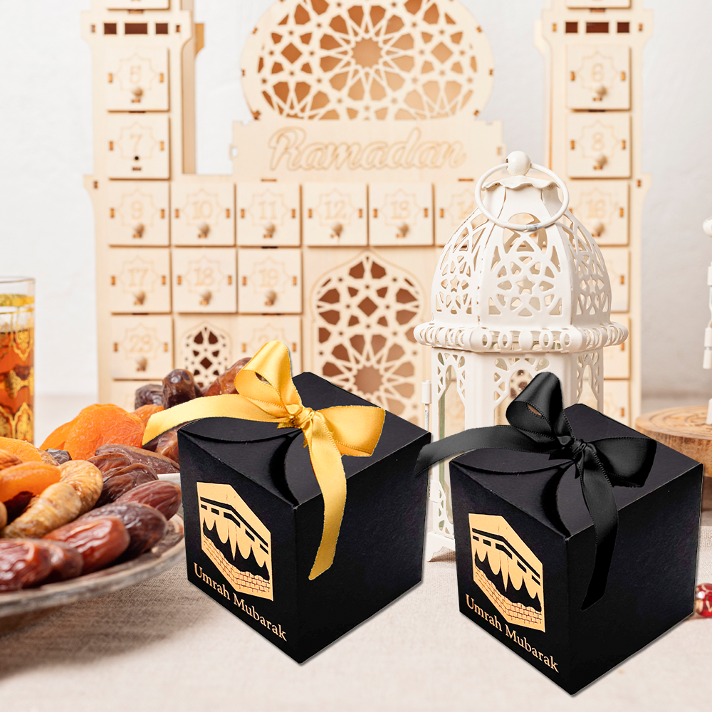 Ramadan Foil Stamped Gift Box 10 Pcs S907