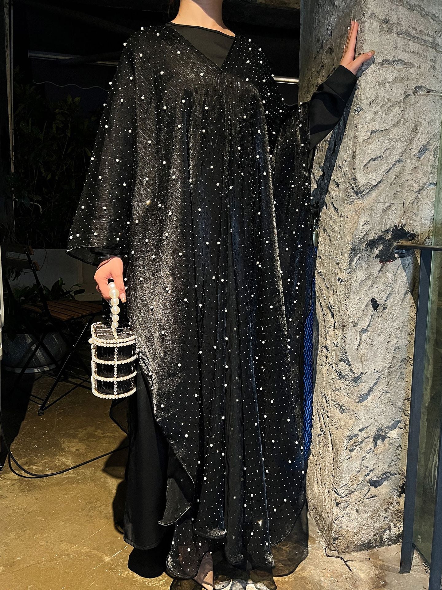 2 Pcs Star Light Abaya