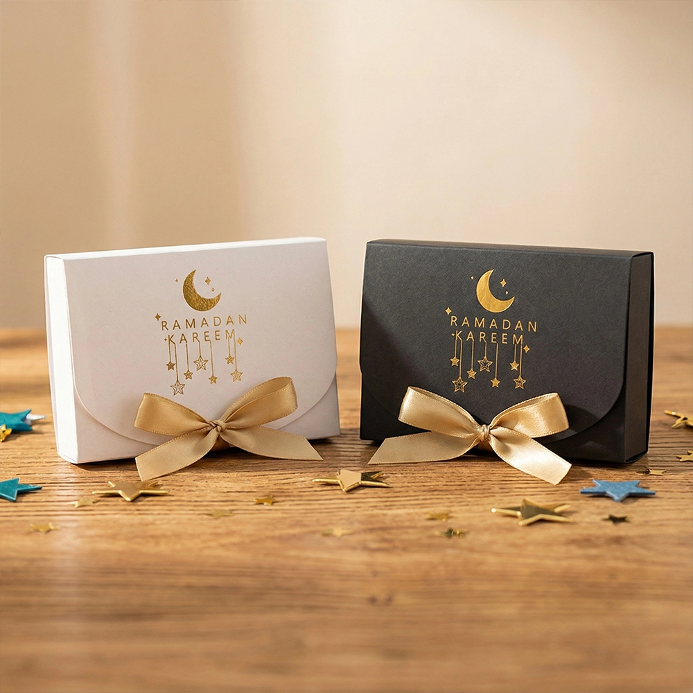 Ramadan Foil Stamped Gift Box 10 Pcs S911