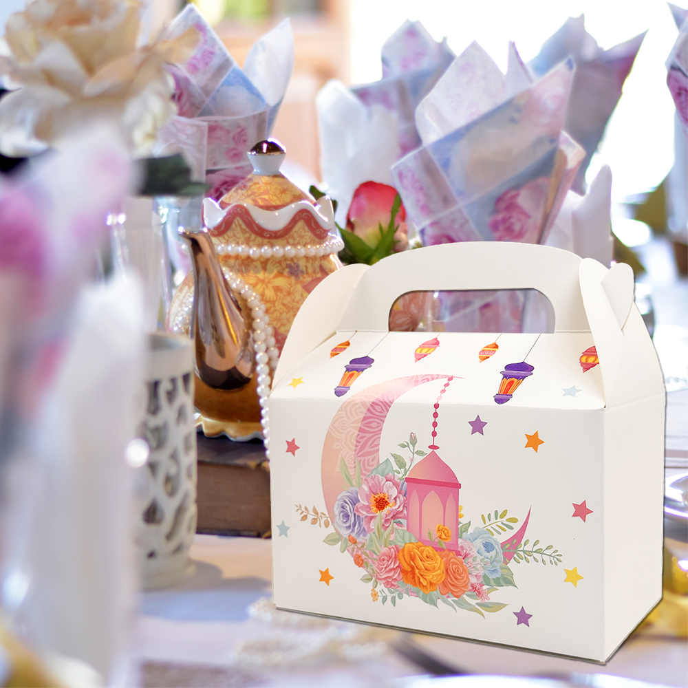 Ramadan Foil Stamped Gift Box 10 Pcs S904