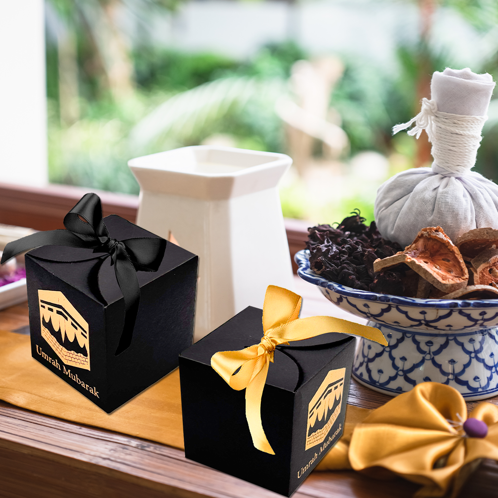 Ramadan Foil Stamped Gift Box 10 Pcs S907