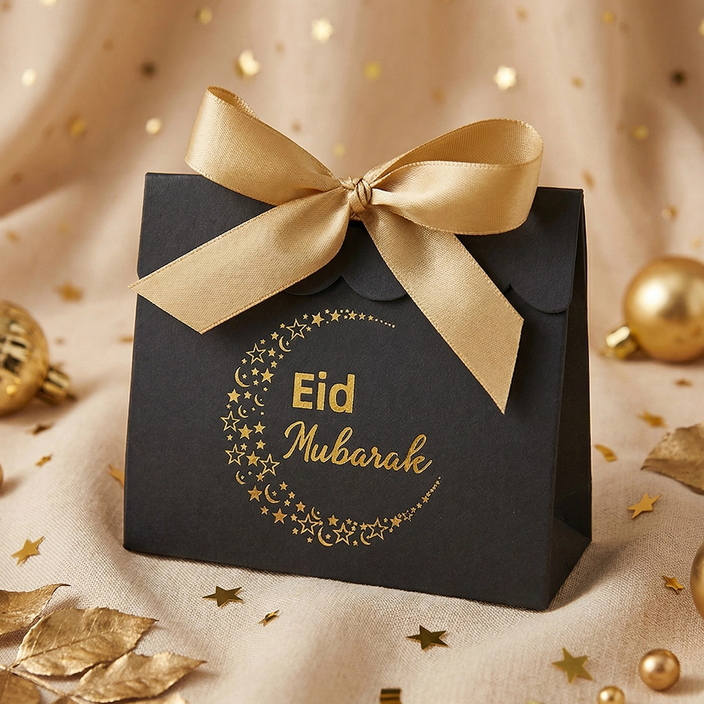 Ramadan Foil Stamped Gift Box 10 Pcs S916