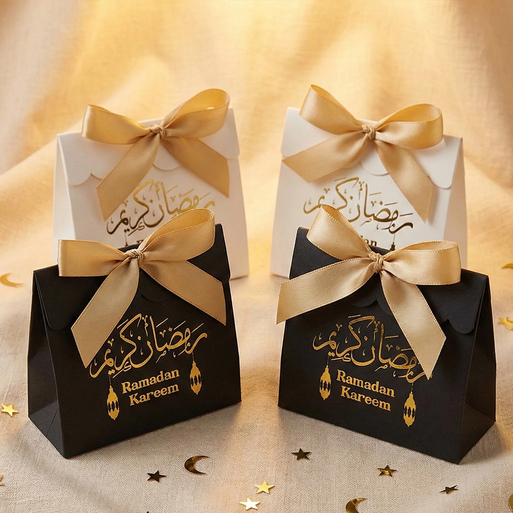 Ramadan Foil Stamped Gift Box 10 Pcs S917