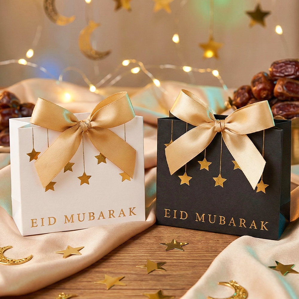 Ramadan Foil Stamped Gift Box 10 Pcs S908