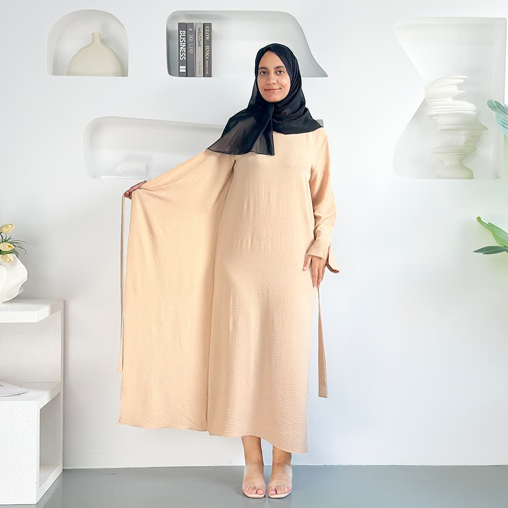 Modest Solid Color Abaya