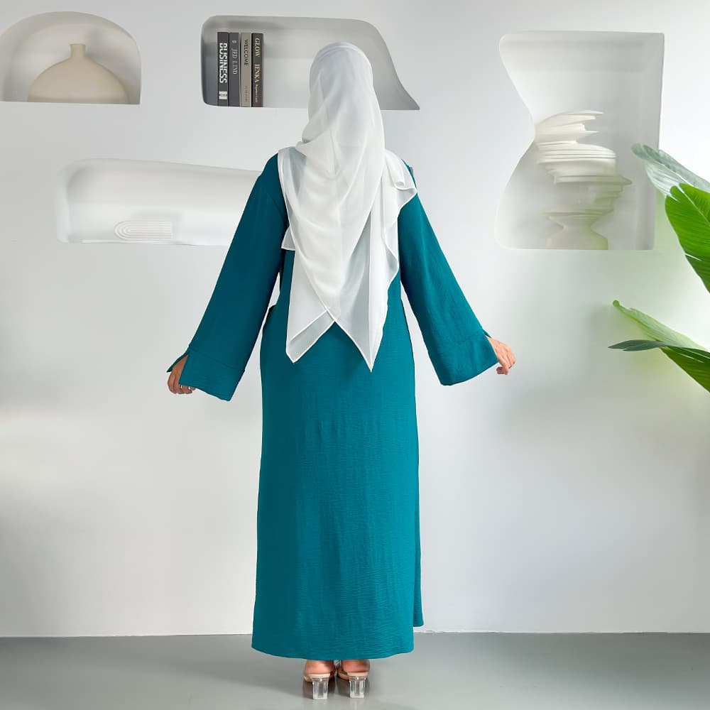 Modest Solid Color Abaya
