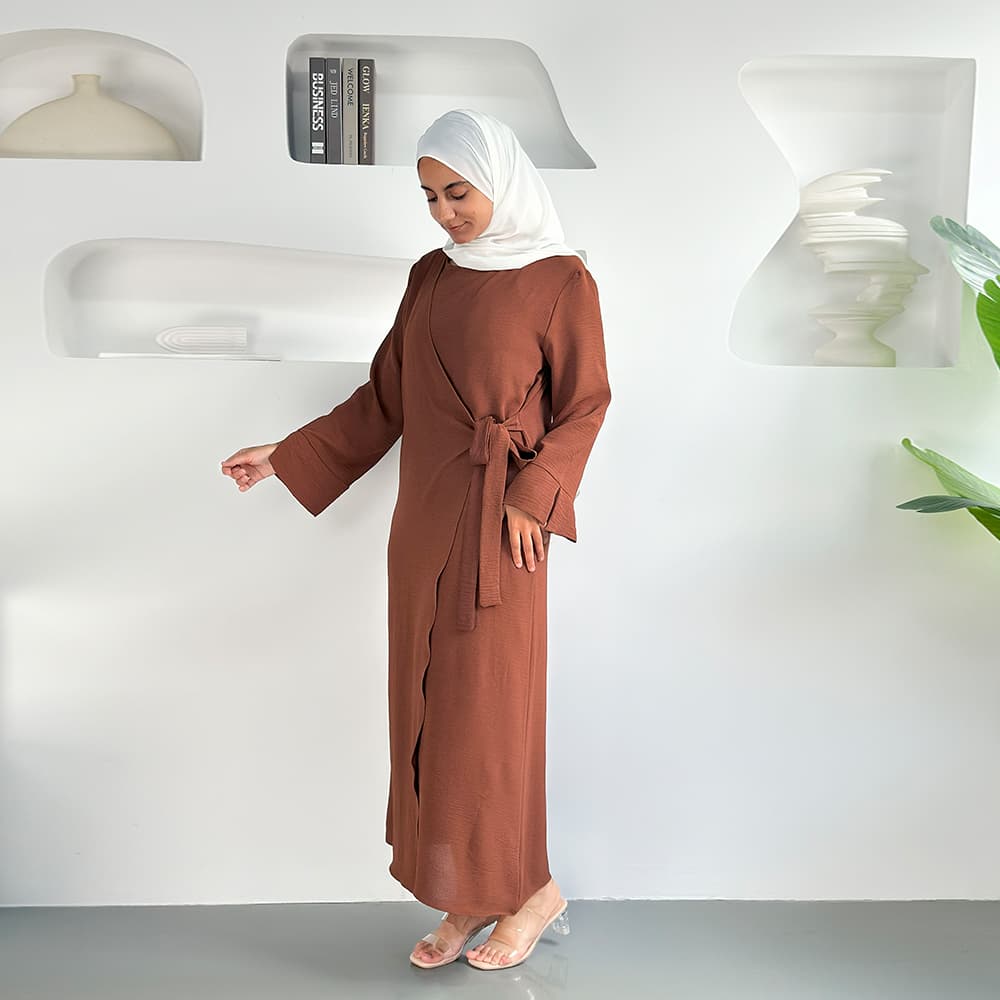 Modest Solid Color Abaya