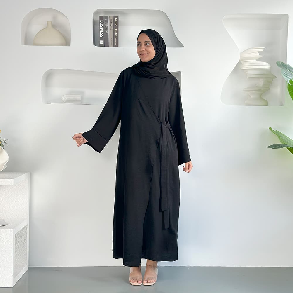 Modest Solid Color Abaya