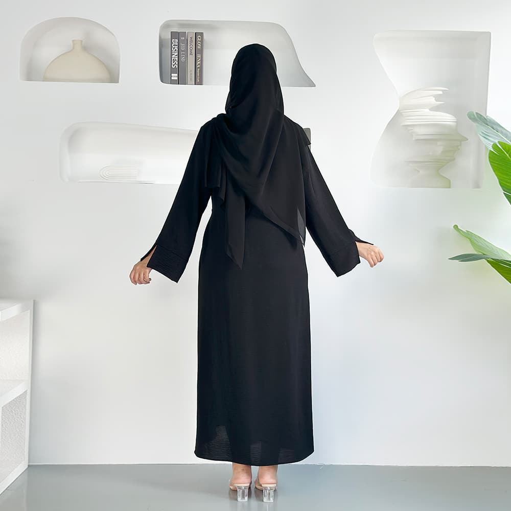 Modest Solid Color Abaya
