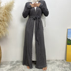Autumn/Winter Knitted Pocket Abaya