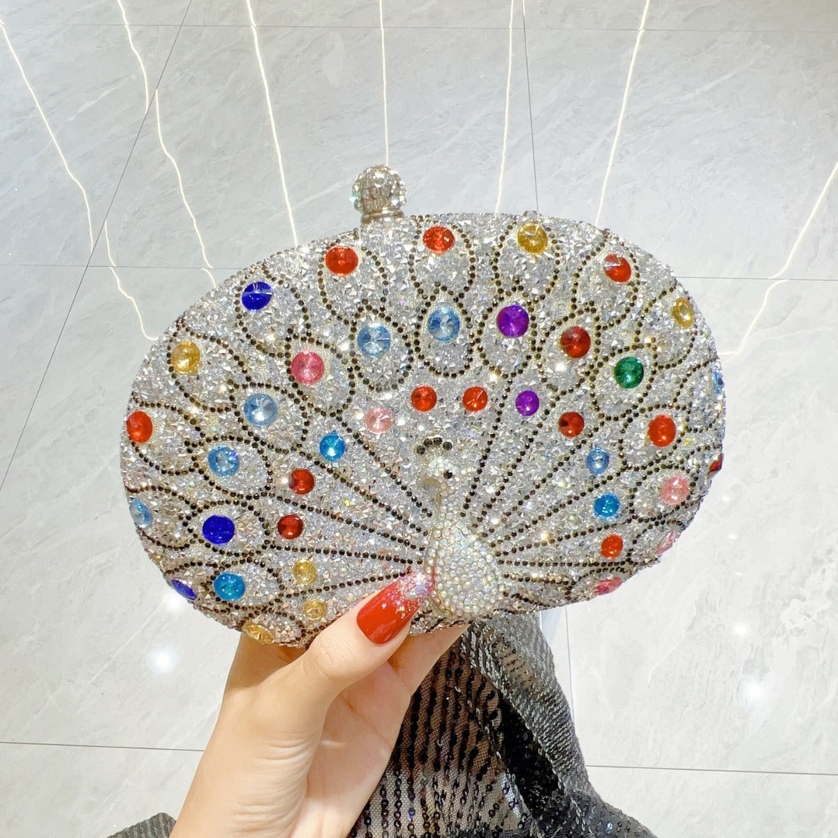 Rhinestone Glitter Sparkly Handbag