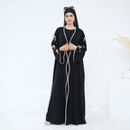 Bow Sleeve Abaya Set