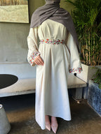 Linen Embroidery Dress