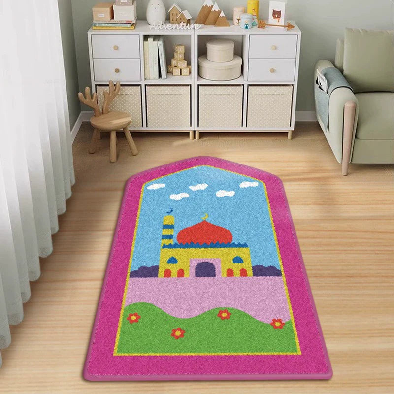 Ramadan Sponge Prayer Rug - Garden