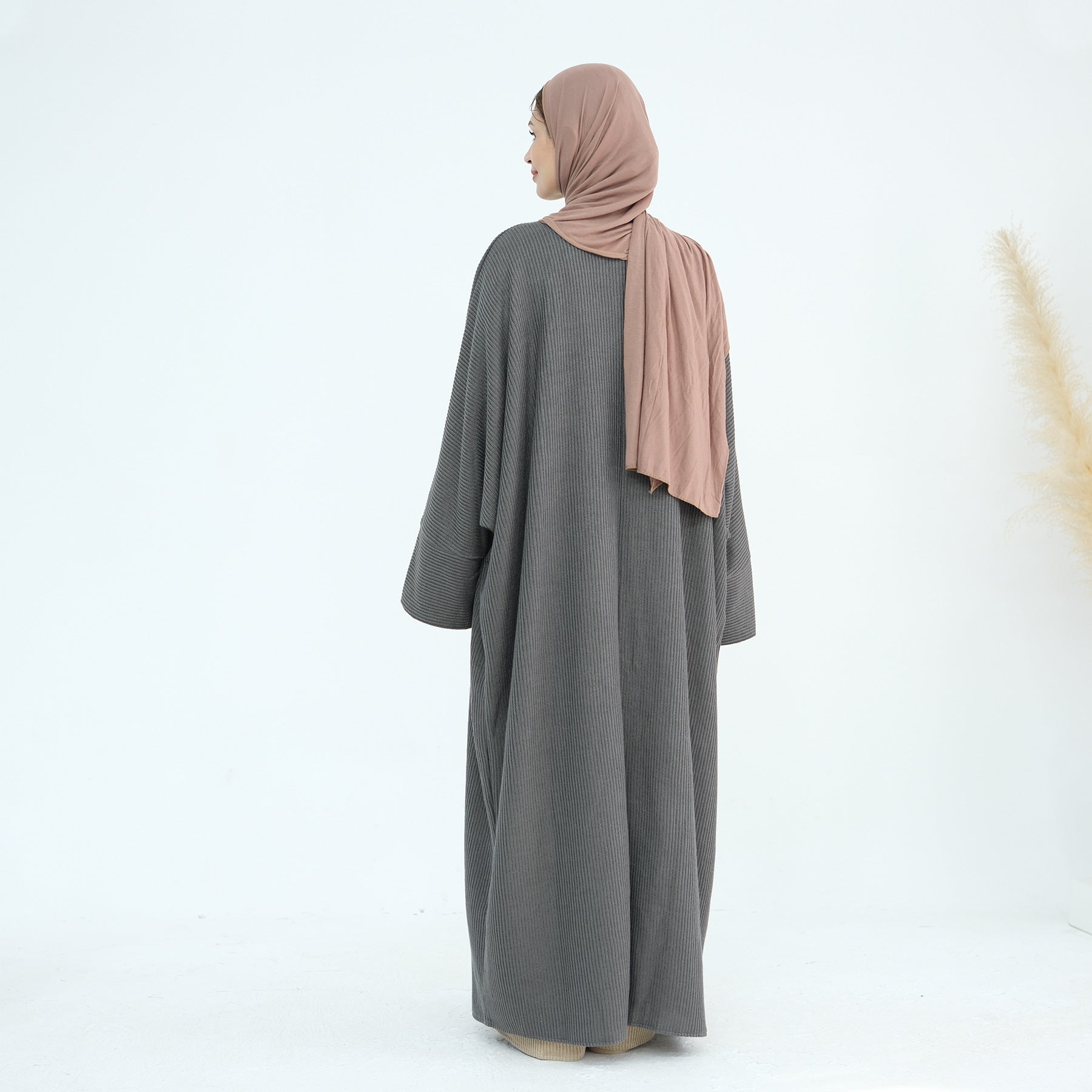 Thick knitted Sweater Abaya