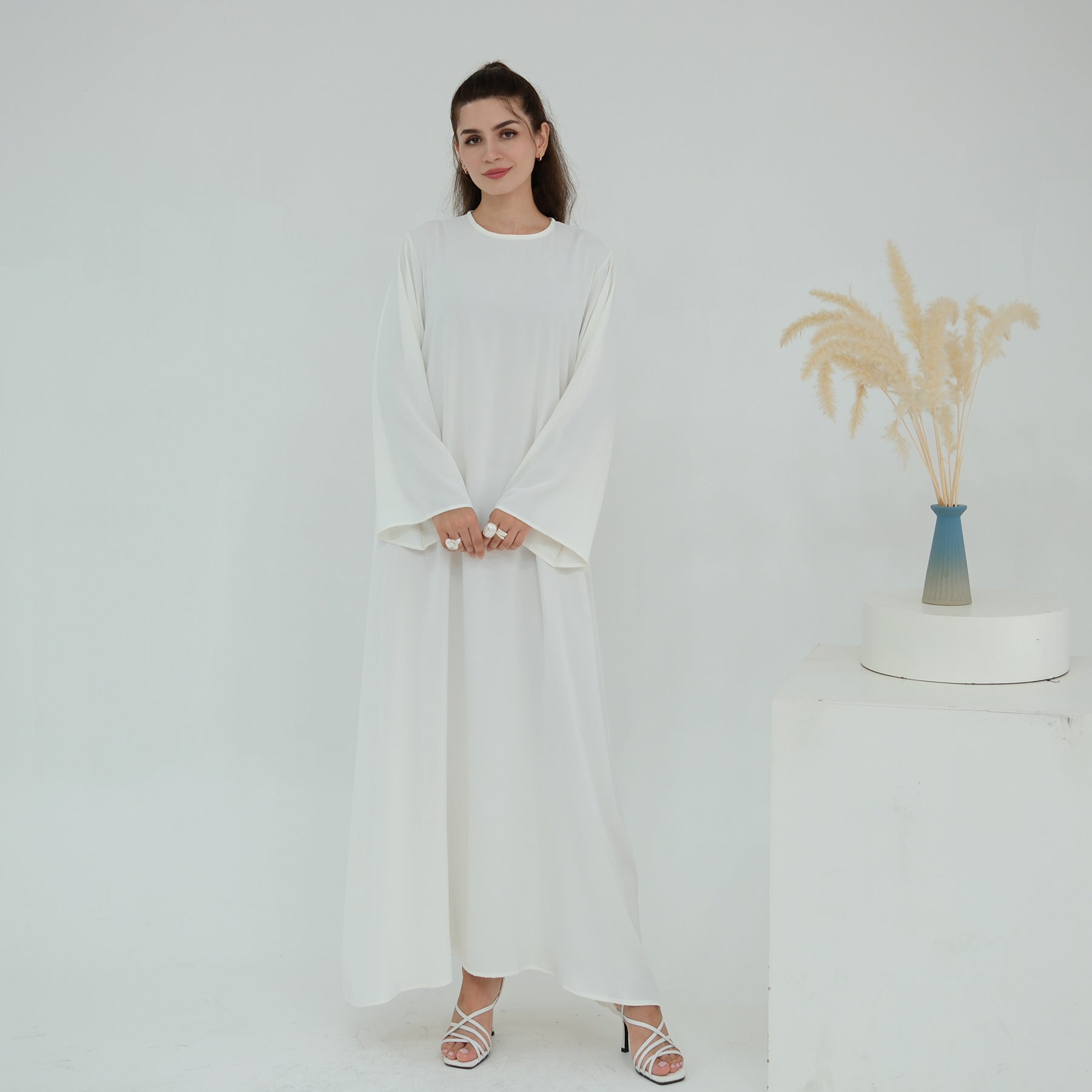 Solid Color Various Styles Abaya Dresses