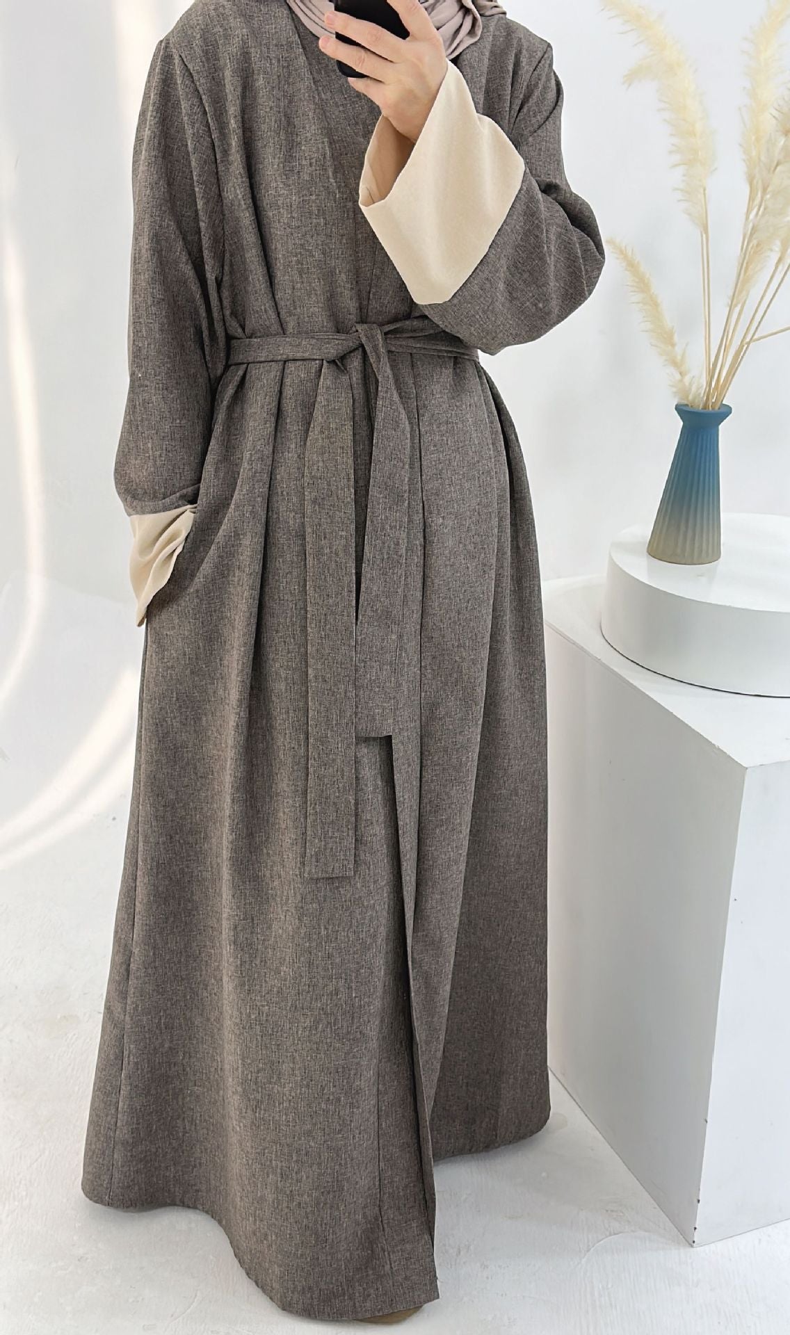 Women Open Abaya Cardigan