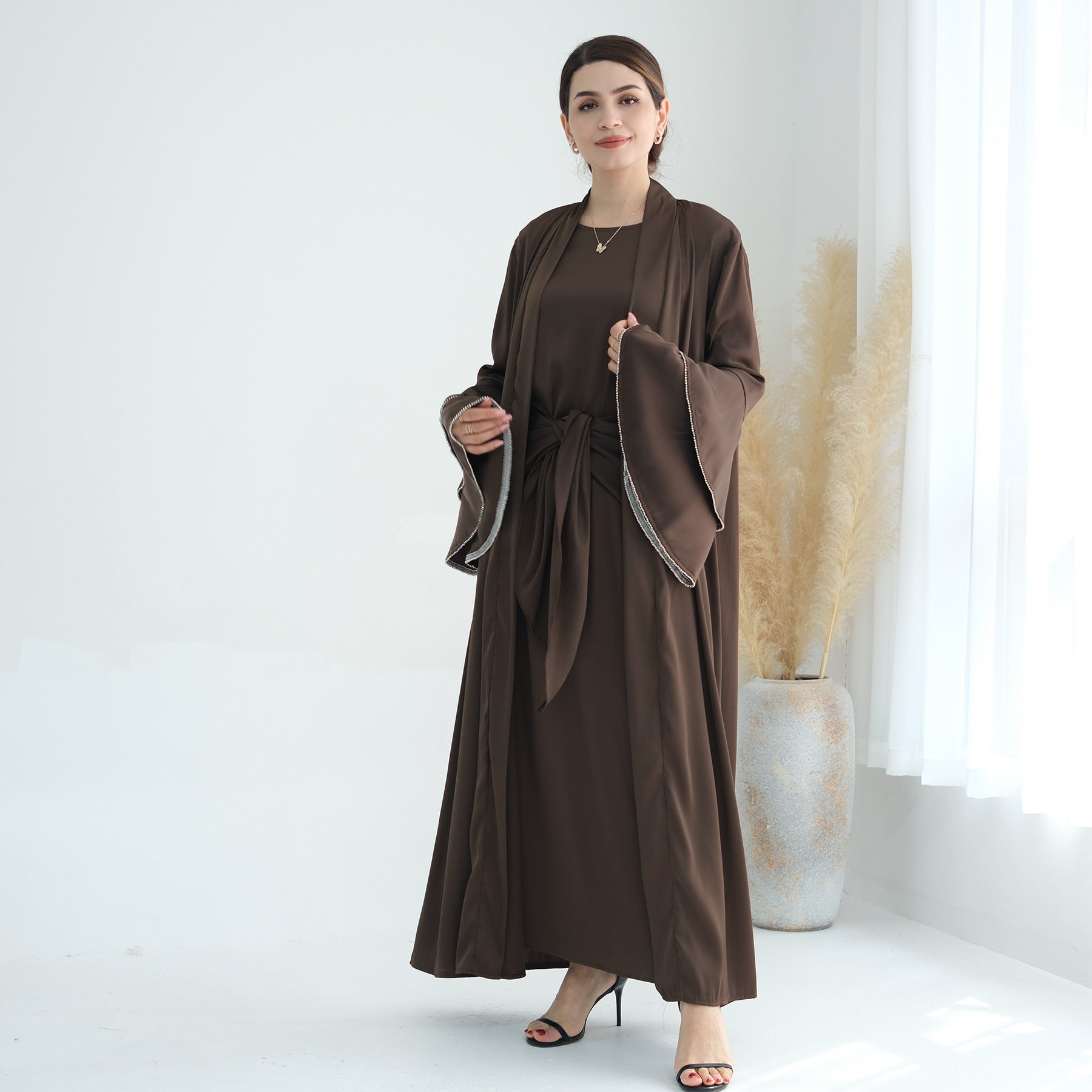 3 Piece Elegant Abaya