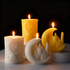 Ramadan Crescent Moon Scented Candle