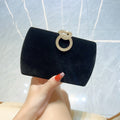 Elegant Evening Velvet Handbag