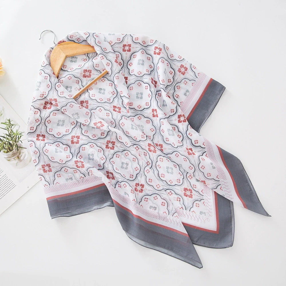 185 Colors Printed Hijab 1-30