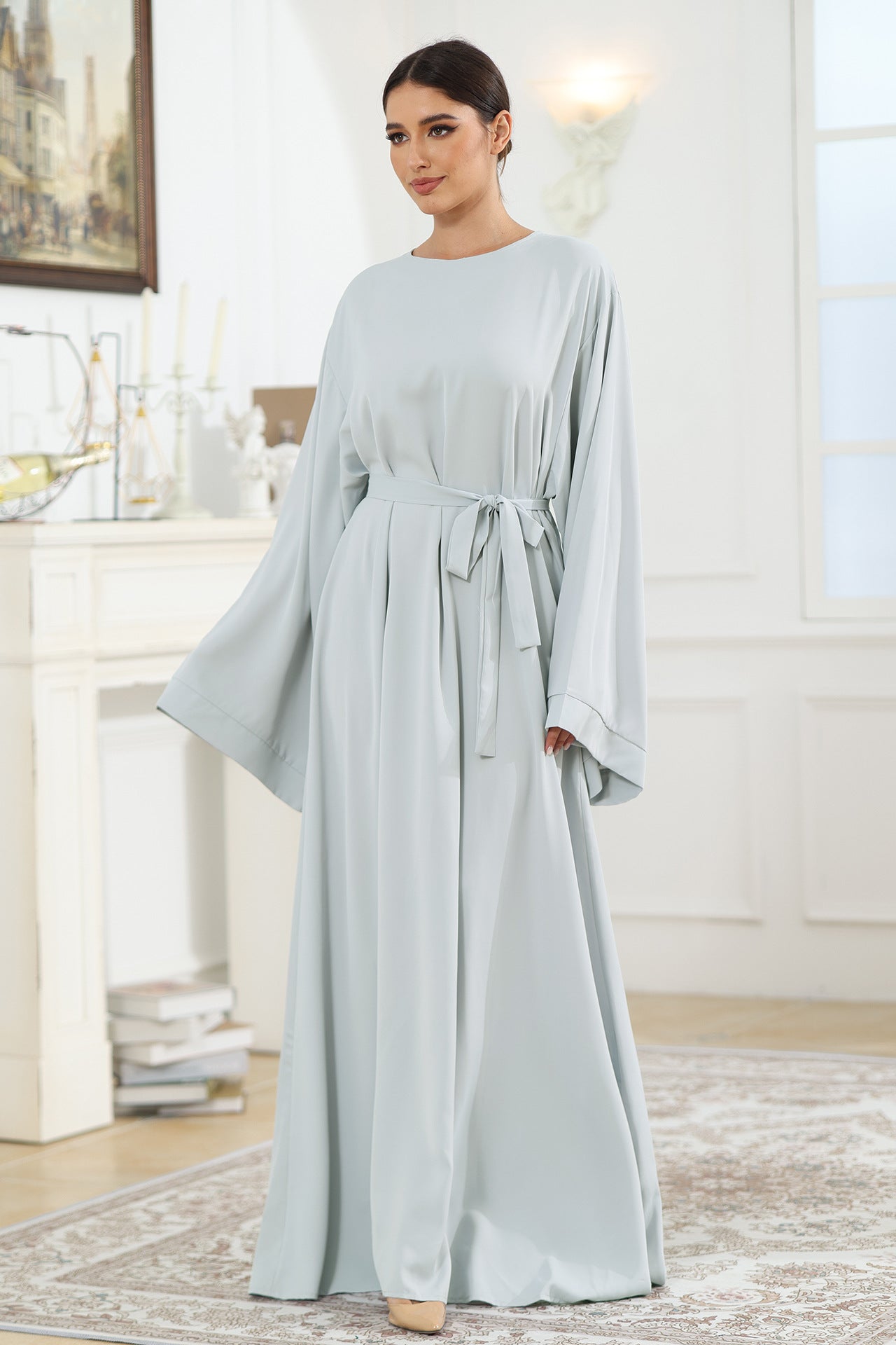 Modest Solid Dress