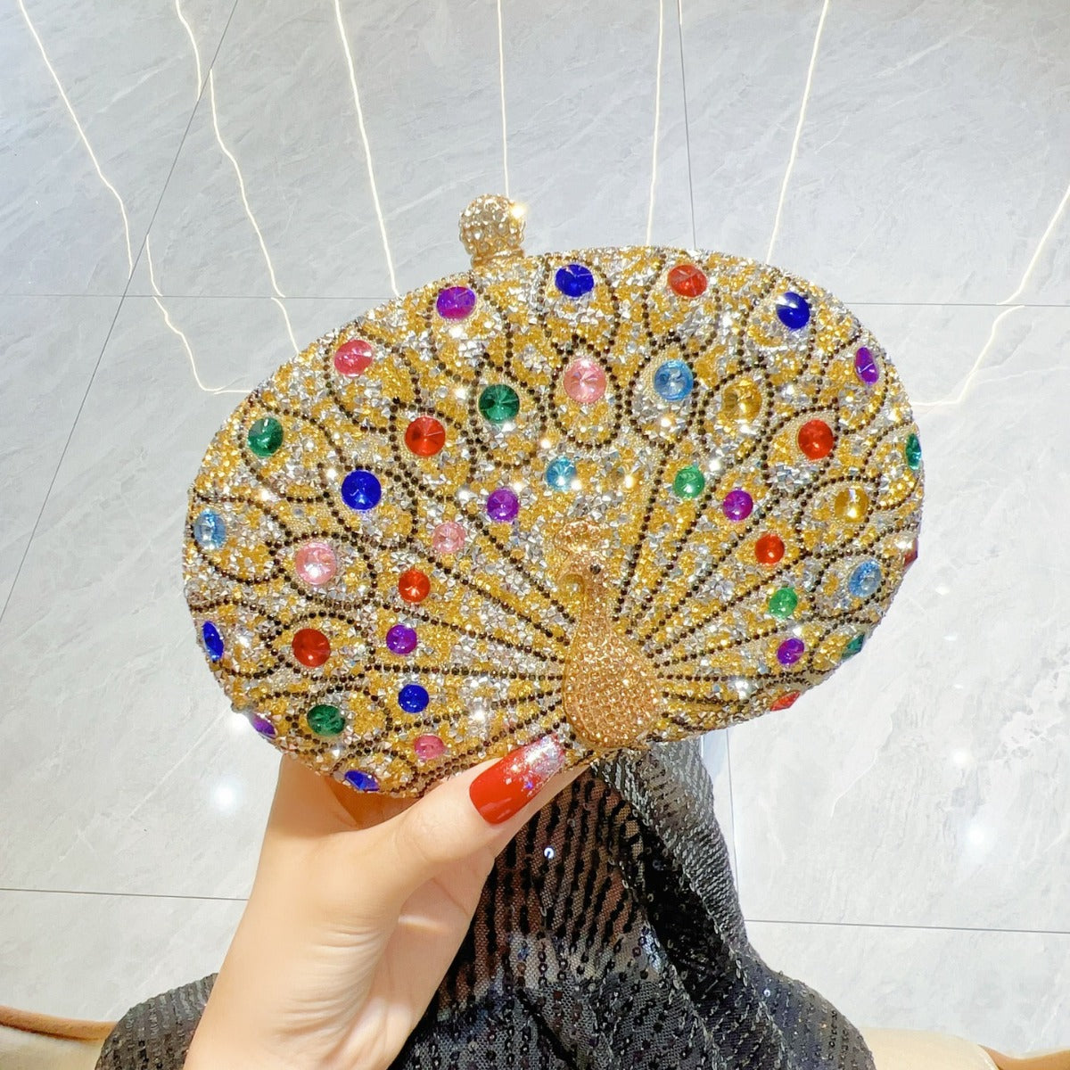 Rhinestone Glitter Sparkly Handbag