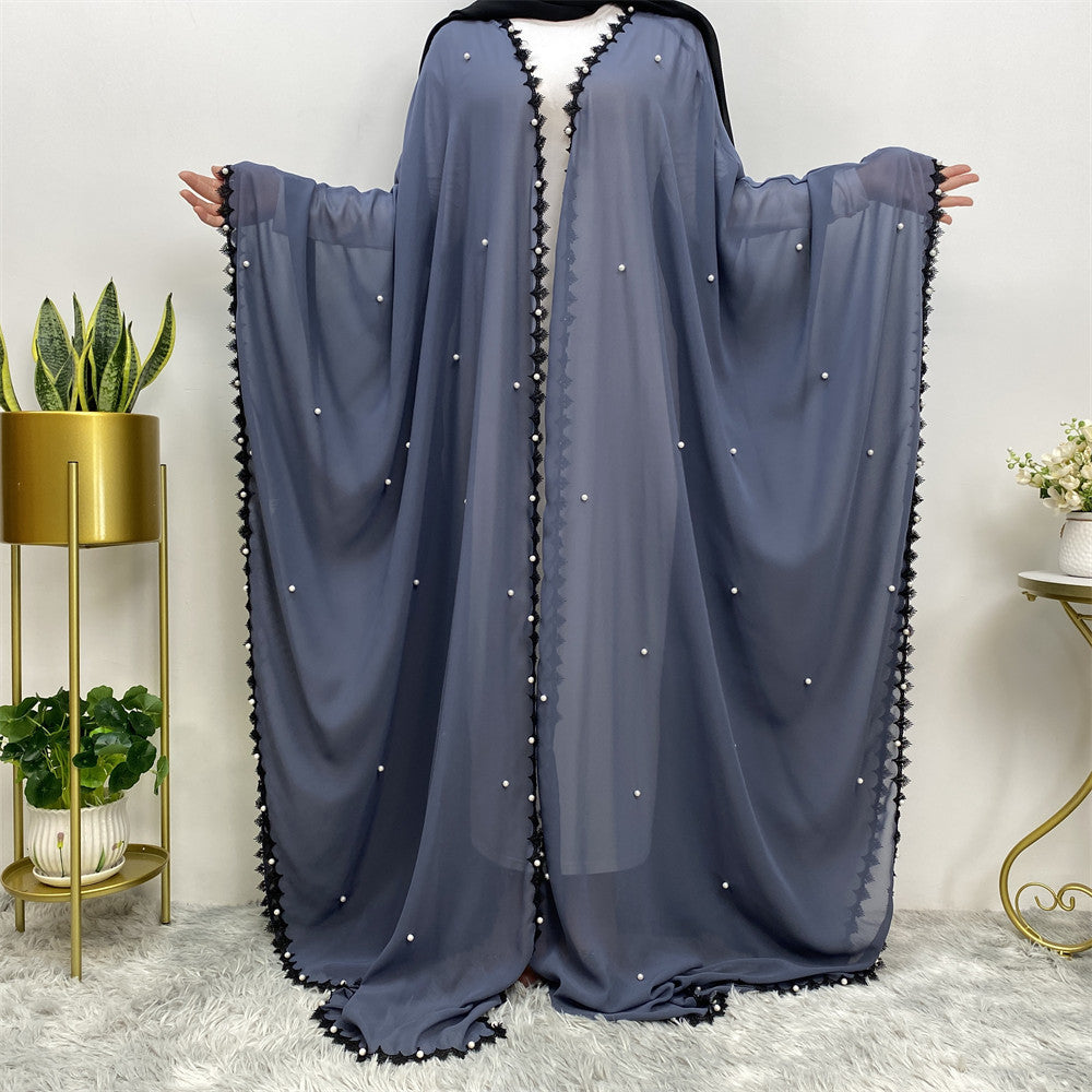 Lace Beaded Abayas