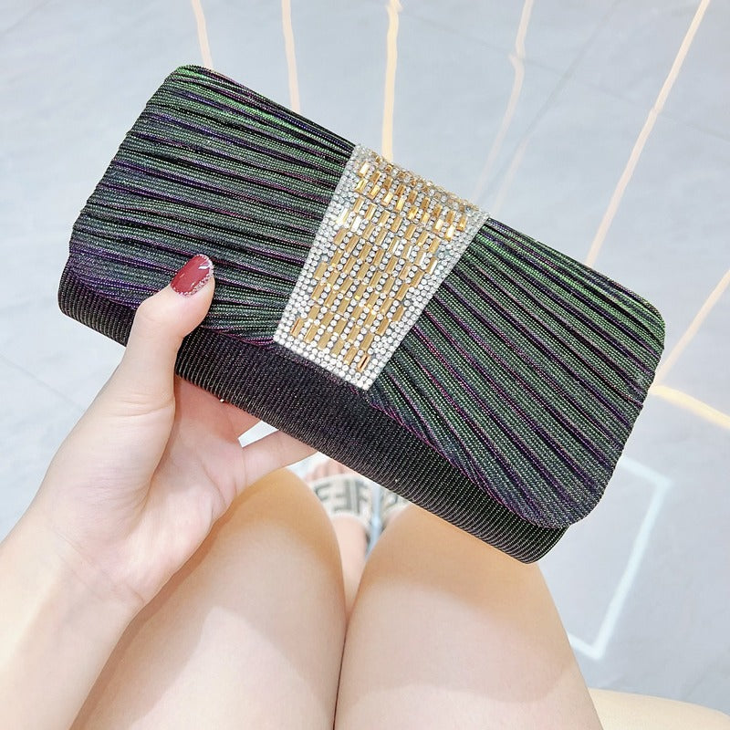Clutch Diagonal Chain Handbag
