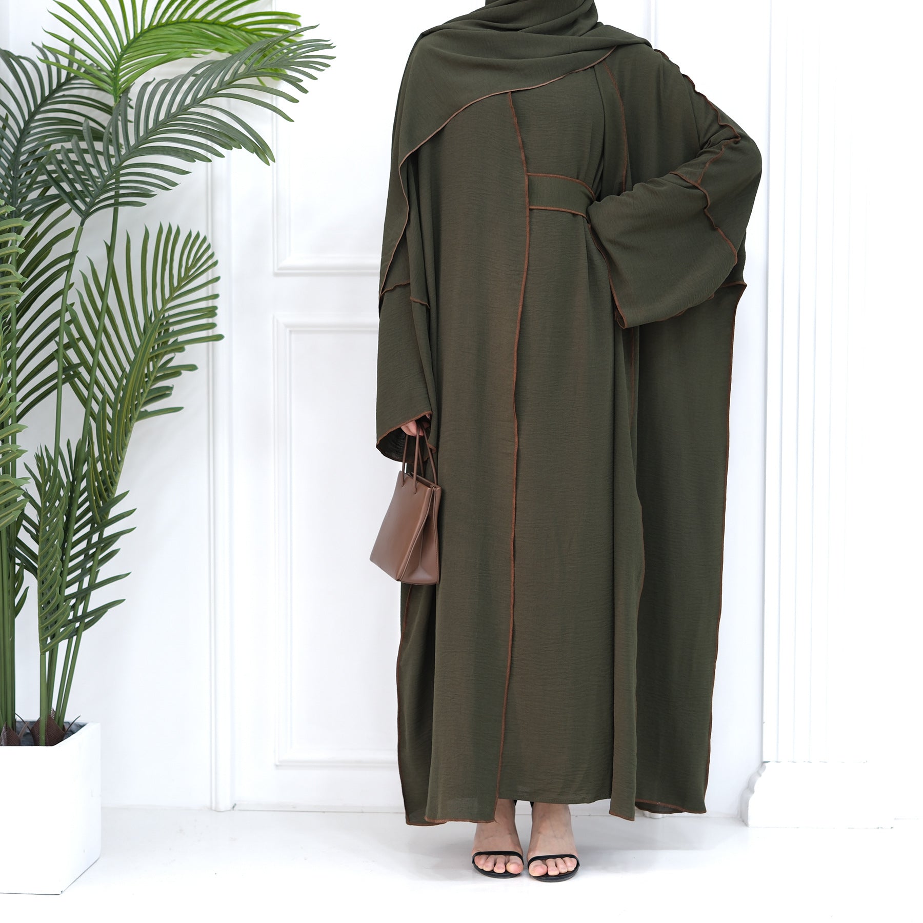 Cropped Cardigan Abayas
