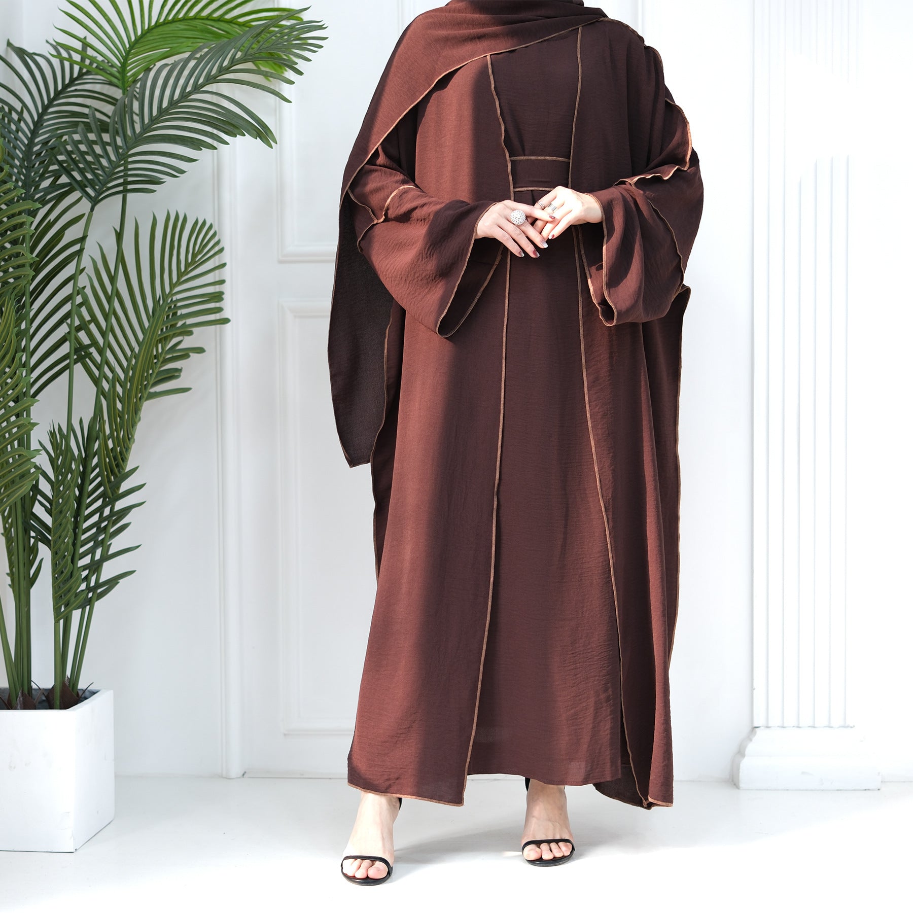 Cropped Cardigan Abayas