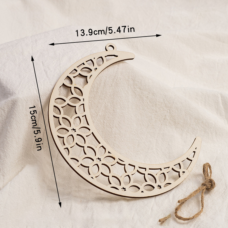 Wooden Hanging Ornament Festival Decor