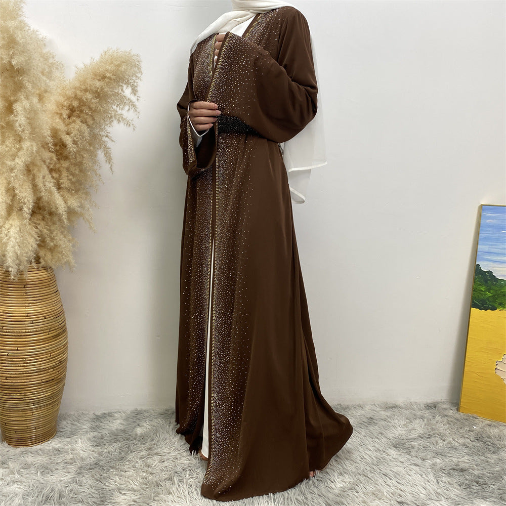 Women Glitter Thick Abayas