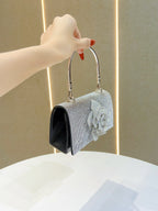 Flower Small Square Handbag