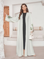 Embroidered Solid Color Abayas