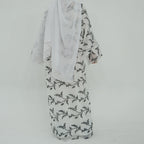Full Body Embroidered Cardigan Abaya