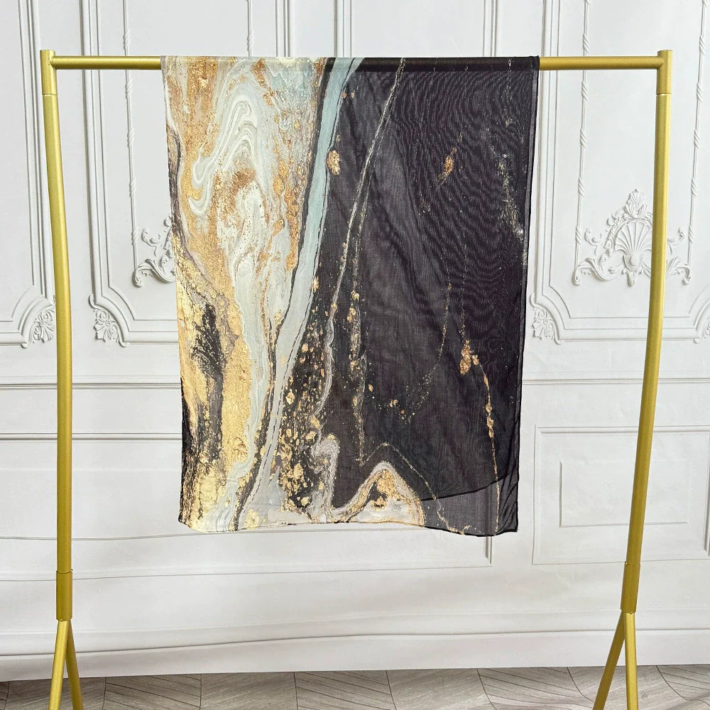 Watercolor Printed Hijab