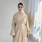 Cardigan Elegant Abaya With Hijab