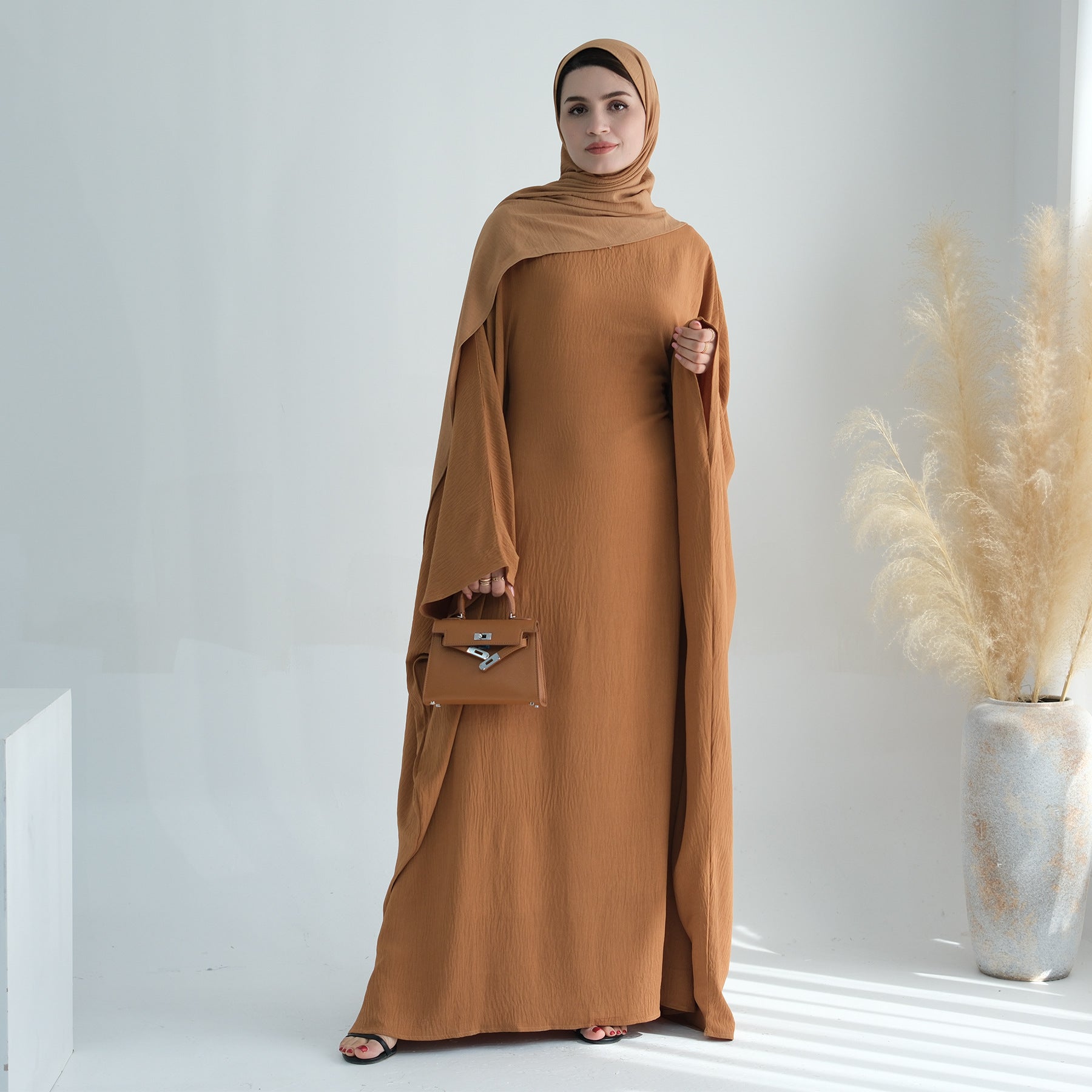 Butterfly Abaya with Hijab