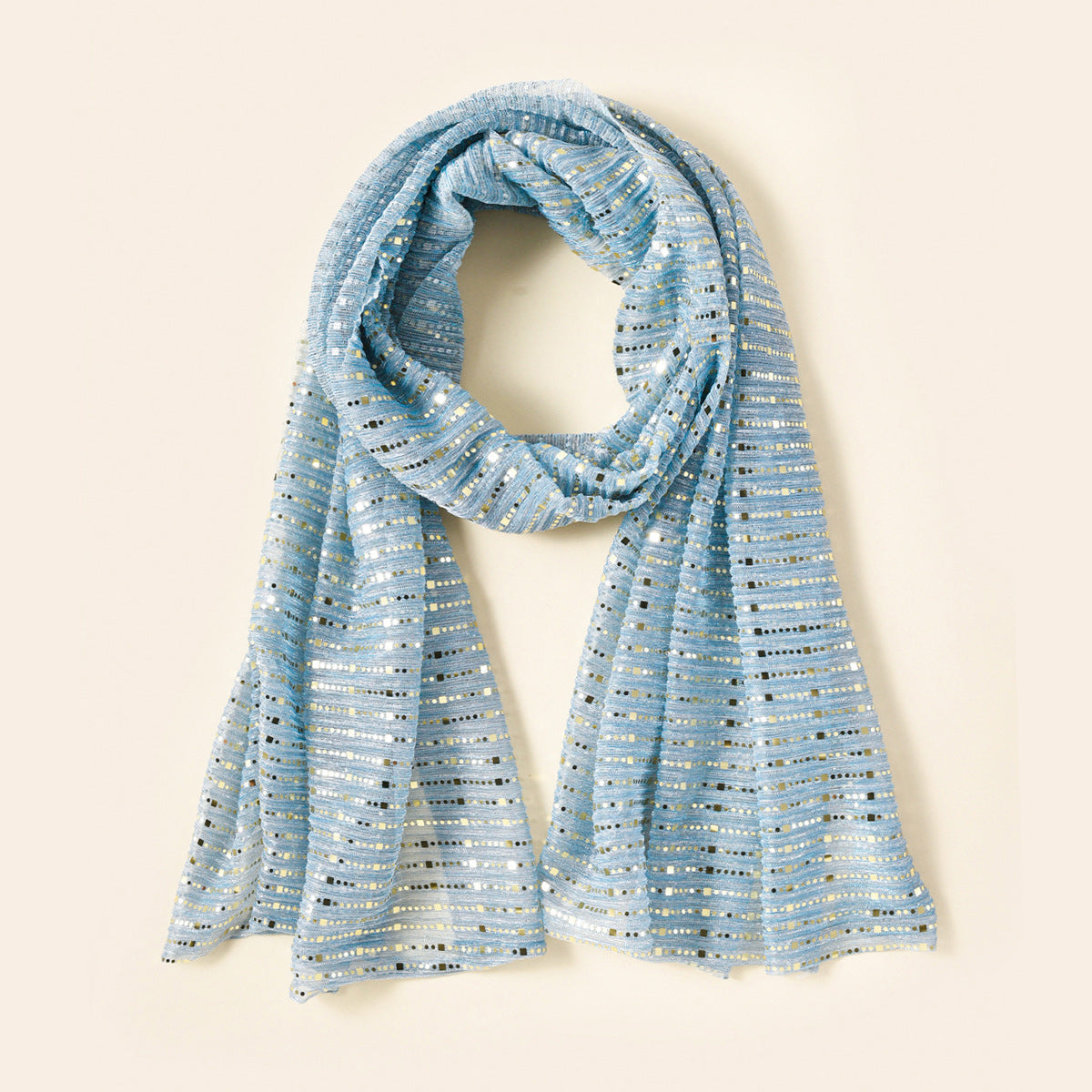 Plain Crinkle Long Hijab Scarf